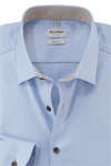 Produktbild fr 'OLYMP Level Five body fit Hemd Langarm New Kent Kragen Faux hellblau'