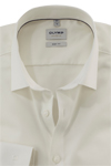 Produktbild fr 'OLYMP Level Five body fit Hemd Langarm New Kent Kragen Satin beige'