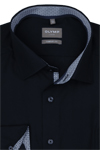 Produktbild f�r 'OLYMP Luxor comfort fit Hemd Langarm New Kent Kragen nachtblau'