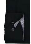 Produktbild fr 'OLYMP Luxor comfort fit Hemd Langarm New Kent Kragen schwarz'