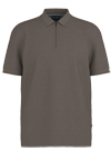 Produktbild f�r 'OLYMP Regular Fit Polo Halbarm Rei�verschluss Polokragen Jersey schwarzbraun'
