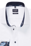 Produktbild f�r 'OLYMP Luxor modern fit Hemd extra kurzer Arm New Kent Kragen Faux wei�'