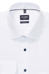Produktbild f�r 'OLYMP Luxor modern fit Hemd Langarm New Kent Kragen Faux wei�'