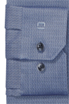 Produktbild f�r 'OLYMP No. Six super slim Hemd extra langer Arm New Kent Kragen Struktur rauchblau'
