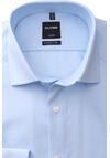 Produktbild fr 'OLYMP Luxor modern fit Hemd Langarm Haifischkragen Blickdicht Feintwill hellblau'
