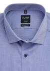 Produktbild fr 'OLYMP Luxor modern fit Hemd Langarm Haifischkragen Blickdicht Feintwill dunkelblau'