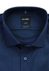 Produktbild fr 'OLYMP Luxor modern fit Hemd Langarm Haifischkragen Blickdicht Feintwill nachtblau'