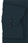 Produktbild f�r 'OLYMP Luxor comfort fit Hemd Langarm New Kent Kragen Struktur nachtblau'