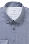 Produktbild f�r 'OLYMP Level Five 24/Seven body fit Hemd Langarm Jersey Muster dunkelblau'