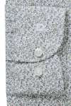 Produktbild f�r 'OLYMP Level Five body fit Hemd extra langer Arm New Kent Kragen Blumenmuster blau'