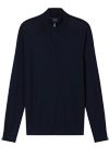 Produktbild f�r 'OLYMP Casual regular fit Troyer Langarm nachtblau'