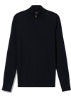 Produktbild f�r 'OLYMP Casual regular fit Troyer Langarm schwarz'