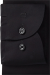 Produktbild f�r 'OLYMP Luxor modern fit Hemd Langarm New Kent Kragen Cover Shirt schwarz'