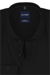 Produktbild f�r 'OLYMP Luxor modern fit Langarm Haifischkragen Japanese Knitted schwarz'
