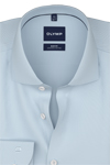 Produktbild f�r 'OLYMP Level Five body fit Langarm Haifischkragen Japanese Knitted hellblau'