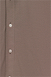 Produktbild f�r 'OLYMP Luxor 24/Seven modern fit Hemd Langarm New Kent Kragen Jersey Muster braun'