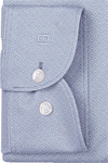 Produktbild f�r 'OLYMP Luxor 24/Seven modern fit Hemd Langarm New Kent Kragen Jersey Muster hellblau'
