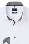 Produktbild f�r 'OLYMP Luxor modern fit Hemd Langarm New Kent Kragen Popeline wei�'