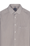Produktbild f�r 'OLYMP Luxor modern fit Hemd Langarm New Kent Kragen Muster rot'