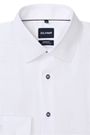 Produktbild f�r 'OLYMP Luxor modern fit Hemd Langarm New Kent Kragen Muster wei�'