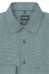Produktbild f�r 'OLYMP Luxor modern fit Hemd Langarm New Kent Kragen Muster gr�n'