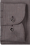 Produktbild f�r 'OLYMP Luxor modern fit Hemd Langarm New Kent Kragen Muster braun'