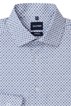 Produktbild f�r 'OLYMP Luxor modern fit Hemd Langarm New Kent Kragen Muster wei�'