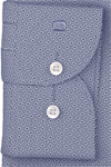 Produktbild f�r 'OLYMP Level Five 24/Seven body fit Hemd extra langer Arm New Kent Kragen Jersey Muster blau'