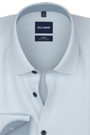 Produktbild f�r 'OLYMP Level Five body fit Hemd Langarm New Kent Kragen Popeline hellblau'