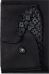 Produktbild f�r 'OLYMP Level Five body fit Hemd Langarm New Kent Kragen Popeline schwarz'