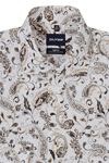 Produktbild f�r 'OLYMP Level Five body fit Hemd Langarm New Kent Kragen Muster braun'