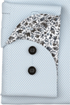 Produktbild f�r 'OLYMP Level Five body fit Hemd extra langer Arm New Kent Kragen Struktur hellblau'