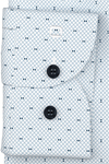 Produktbild f�r 'OLYMP Level Five body fit Hemd Langarm New Kent Kragen Muster hellblau'