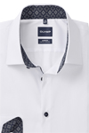Produktbild f�r 'OLYMP No. Six super slim Hemd Langarm New Kent Kragen Popeline wei�'