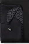 Produktbild f�r 'OLYMP No. Six super slim Hemd Langarm New Kent Kragen Popeline schwarz'