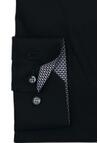 Produktbild fr 'OLYMP No. Six super slim Hemd Langarm New Kent Kragen schwarz'