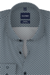 Produktbild f�r 'OLYMP No. Six super slim Hemd Langarm Haifischkragen Muster blau'