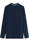Produktbild f�r 'OLYMP Casual T-Shirt Langarm Rundhals Baumwolle Jersey nachtblau'