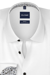 Produktbild f�r 'OLYMP Level Five body fit Hemd Langarm New Kent Kragen Struktur wei�'