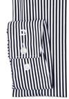 Produktbild fr 'OLYMP Luxor modern fit 24/Seven Hemd Langarm New Kent Kragen Streifen schwarz'