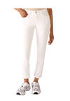 Produktbild fr 'OUI Slim Fit 7/8 Jeans BAXTOR JEGGINGS Stretch wei'