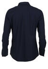 Produktbild fr 'PURE Slim Functional Bluse Hemdkragen Zwei-Knopf-Manschette nachtblau'