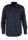 Produktbild fr 'PURE Modern Fit Bluse Langarm Hemdkragen Jersey nachtblau'