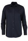 Produktbild fr 'PURE Modern Fit Bluse Langarm Hemdkragen Jersey schwarz'