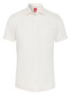 Produktbild fr 'PURE Slim Fit Hemd Halbarm New Kent Kragen ohne Brusttasche beige'