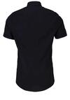 Produktbild fr 'PURE Slim Fit Hemd Halbarm New Kent Kragen ohne Brusttasche schwarz'