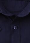Produktbild fr 'PURE Slim Fit Hemd Halbarm New Kent Kragen ohne Brusttasche schwarz'