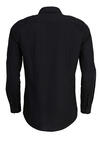 Produktbild fr 'PURE Modern Fit Hemd Langarm New Kent Kragen Sportmanschetten schwarz'