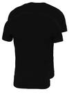 Produktbild fr 'PURE Slim Fit T-Shirt Doppelpack V-Ausschnitt schwarz'