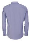 Produktbild fr 'PURE Modern Fit Hemd Langarm Haifischkragen Muster blau'